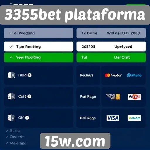 Opções de pagamento disponíveis no site 3355bet